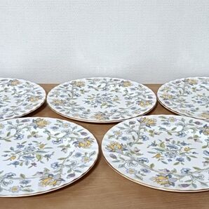 MINTON HADDON HALL ミントンハドンホール 金彩 プレート 5枚