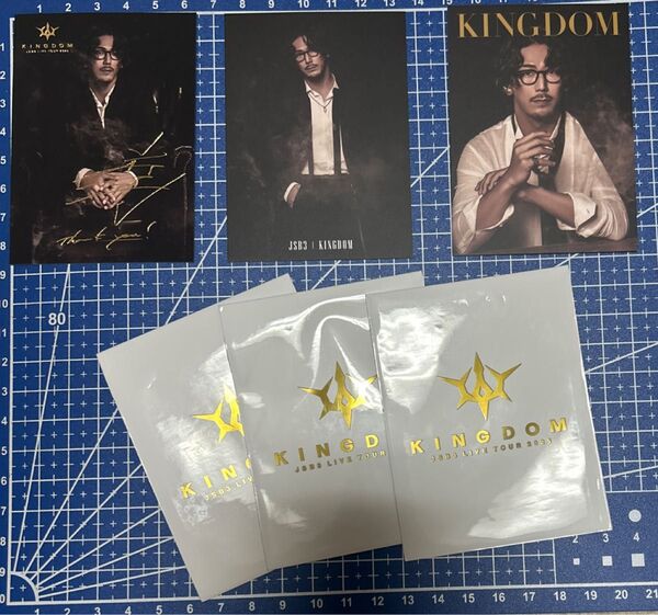 ♪ 三代目 J SOUL BROTHERS 小林直己 フォトカード 3枚セット シークレット KINGDOM ♪
