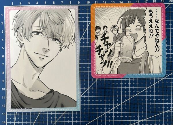 うらみちお兄さん コラボカフェ&ポップアップショップ 特典 コースター ブロマイド 猫田又彦 多田野詩乃