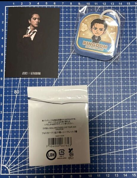 三代目 JSB KINGDOM フォトカード 会場限定ガチャ ミニメモ帳 登坂広臣 2個セット