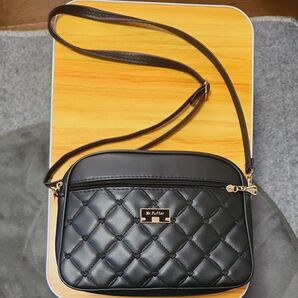 Mr.Puffer ショルダーバッグ 黒 ブラック