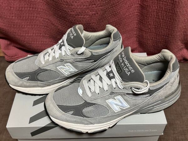 正規美品 New Balance 993 "Gray" MR993GL 28cm