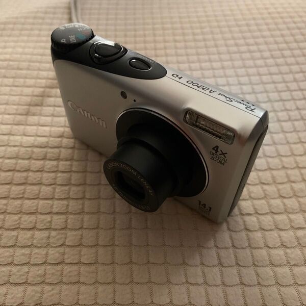 Canon PowerShot A2200 IS デジタルカメラ シルバー