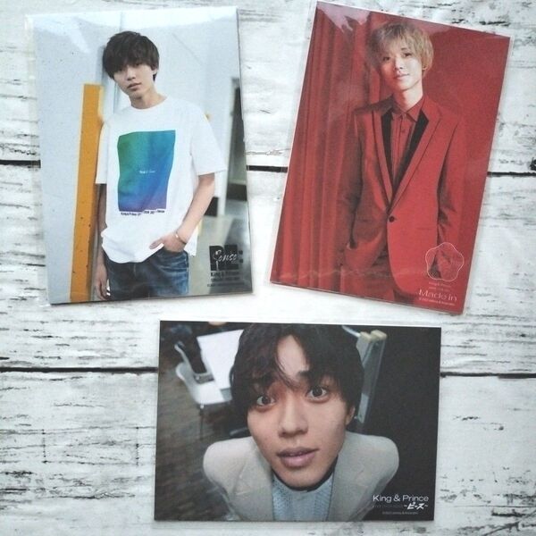セール 新品未使用☆ 永瀬廉 フォトセット 3セット 計15枚 King&Prince キンプリ 公式写真