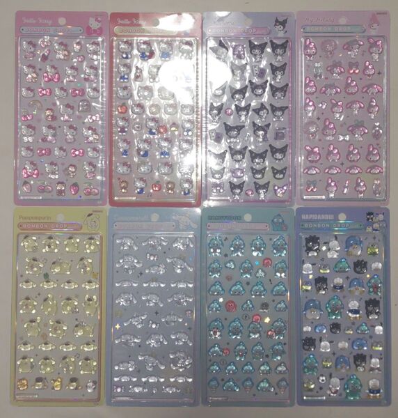 サンリオ ボンボンドロップシール ハローキティ サンリオ ボンボンドロップシール クロミ マイメロディ