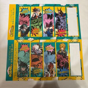 僕のヒーローアカデミア 収納ボックス特製しおり