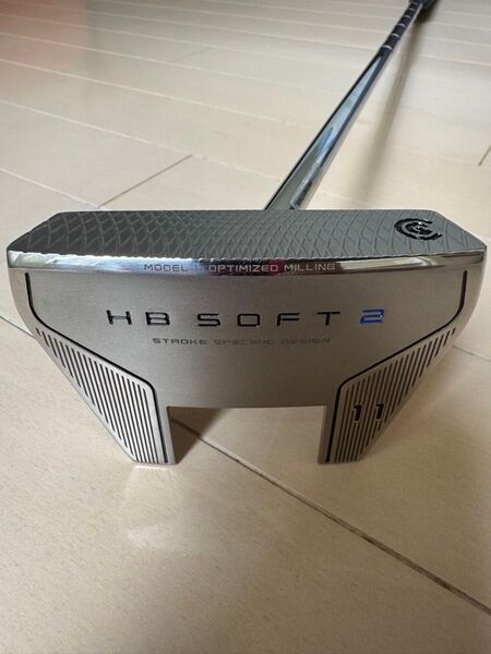 ほぼ新品☆ クリーブランド Cleveland Golf HB SOFT 2 パター #11C 34インチ ヘッドカバー付き☆