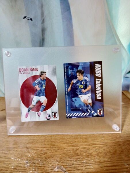 Callbeeサッカー日本代表チームカード 堂安律 久保建英 2枚セット