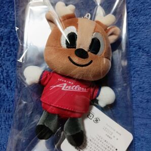 鹿島アントラーズはぴだんぶいしかおコラボ ぬいぐるみマスコット