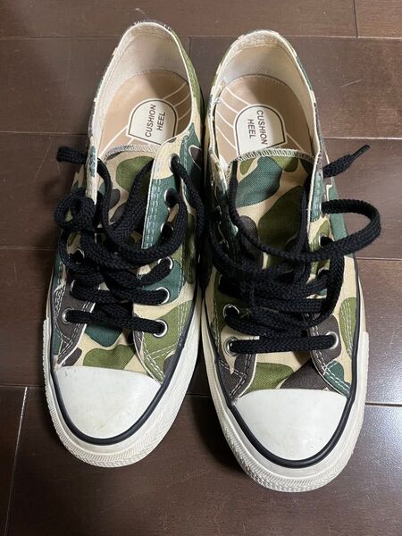 コンバース アディクトCONVERSE ADDICT チャックテイラー CHUCKTAYLOR カモ CAMO 26.5cm