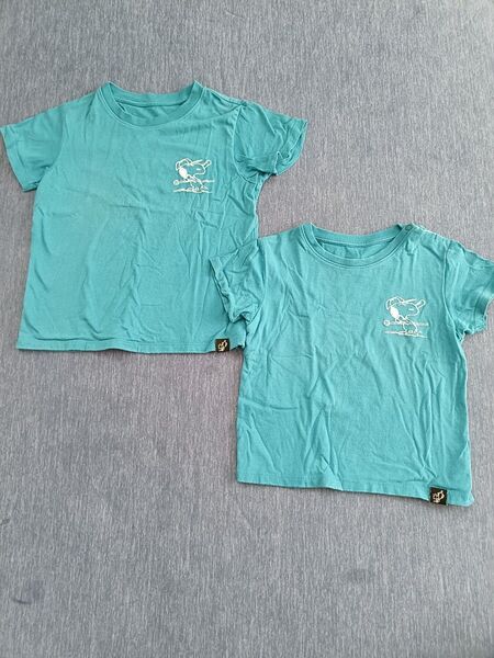 兄弟 おそろい キッズ ベビー 半袖 Tシャツ 半袖Tシャツ 90 110 スヌーピー 野球