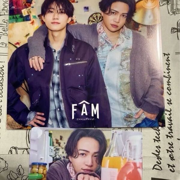 timelesz 菊池風磨&橋本将生トレカ&フォト FAM