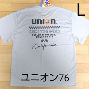 L ユニオン76 新品 半袖Tシャツトップスドライ 吸水速乾 メンズ 紳士 ナナロク 76ルブリカンツ 76Lubricants