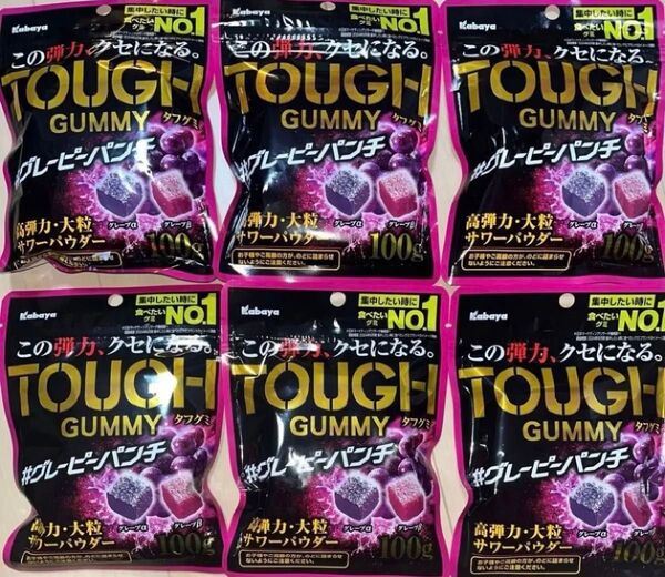 ①【匿名発送 即日発送】 タフグミ グレービーパンチ 6袋セット まとめ売り