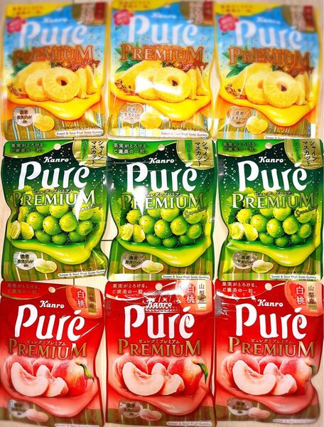 ④【匿名配送・即日発送】 お菓子 ピュレグミプレミアム まとめ売り
