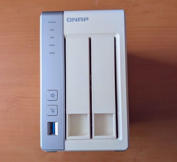 QNAP NAS TS-231P 2ベイ 500GB HDD付き