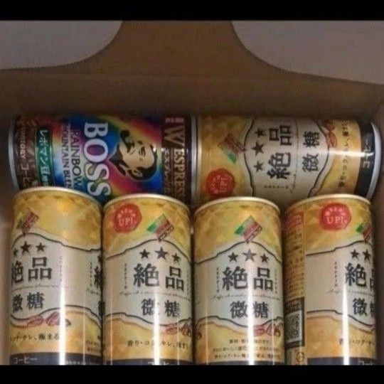 缶コーヒー ダイドー 絶品微糖 BOSS レインボーマウンテンブレンド