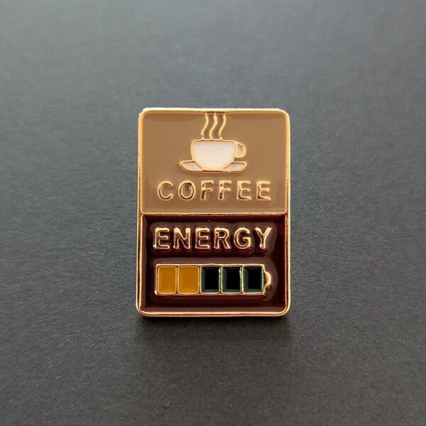 COFFEE ENERGY ピンバッジ N75-4 コーヒー 珈琲