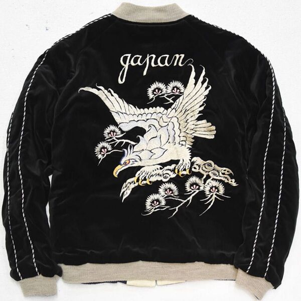 【新品】 テーラー東洋 港商 「WHITE EAGLE×ROARING TGER」別珍スペシャルスカジャン