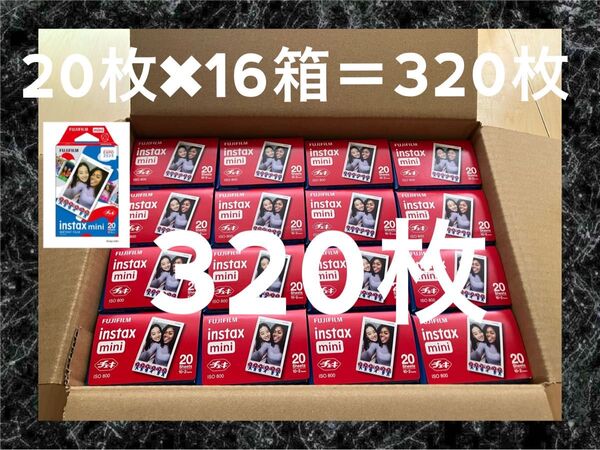 富士フイルム FUJI instax mini OSAKA EXPO 大阪万博モデル チェキ用フィルム 20枚×16箱
