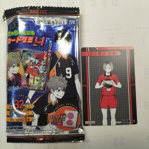 ハイキュー!! きゃらふるカードグミ4 孤爪研磨