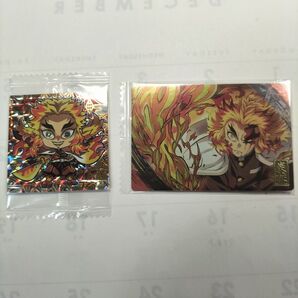 鬼滅の刃煉獄杏寿郎 ウエハースカード&スクエアシール