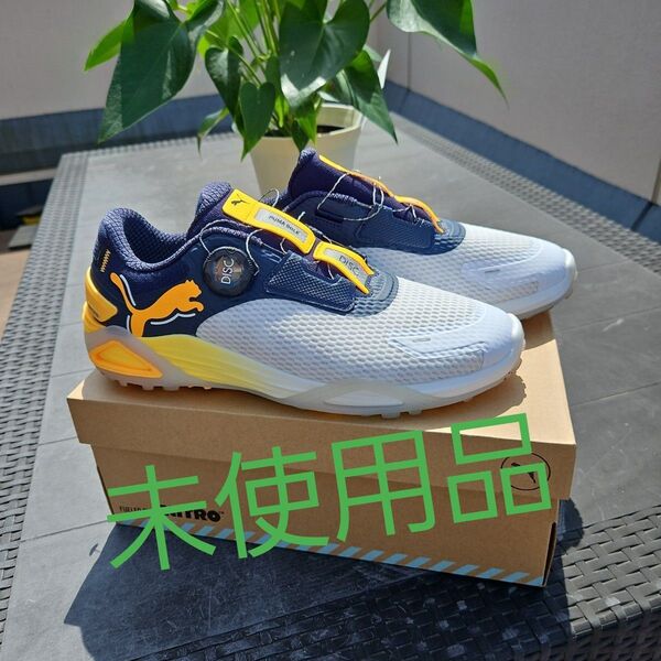 PUMAゴルフシューズ3Eニトロディスクダイヤル式スパイクレスシューズ