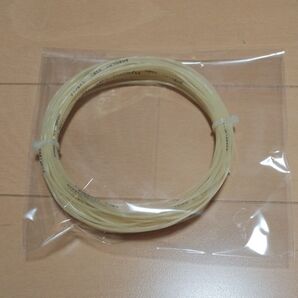 バボラ Babolat エクセル Xcel 125/17 12mカット品 ナチュラル色 マルチフィラメント テニスガット