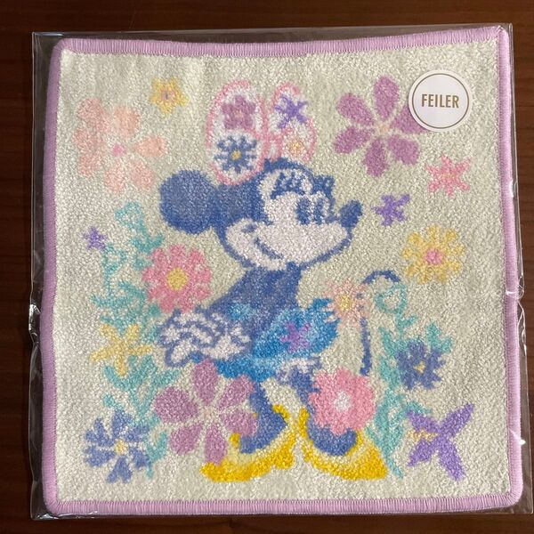 フェイラー ディズニーコラボ インマイリボン ハンカチ ミニーマウス