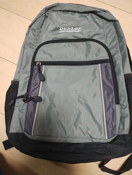 DUNLOP MOTORSPORT リュック グレー