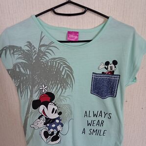 ミッキー、ミニー ディズニーTシャツ 140サイズ