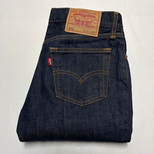 00s 日本製 Levi’s リーバイス 577-03 ローライズブーツカットジーンズ デニムパンツ W29 L33
