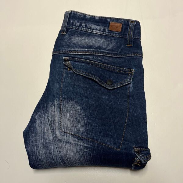 NICOLE CLUB FOR MEN ニコルクラブフォーメン ストレッチシューカットジーンズ デニムパンツ マルチポケット 46