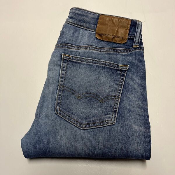 AMERICAN EAGLE アメリカンイーグル スーパースキニー ストレッチジーンズ デニムパンツ W29 L30