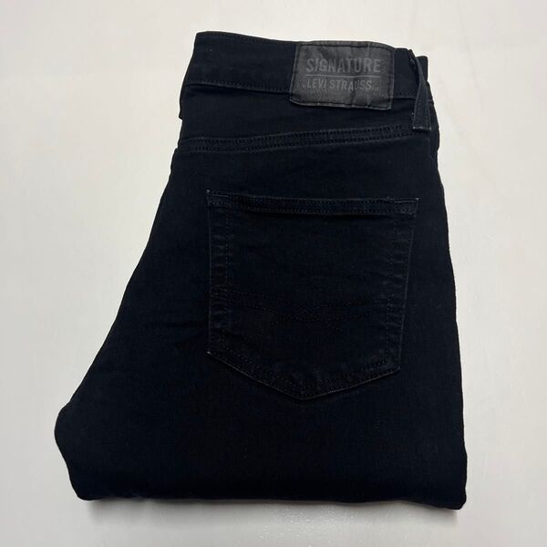 Levi’s リーバイス シグネチャー 59178-0211 スリムフィットストレッチジーンズ ブラック W30 L32