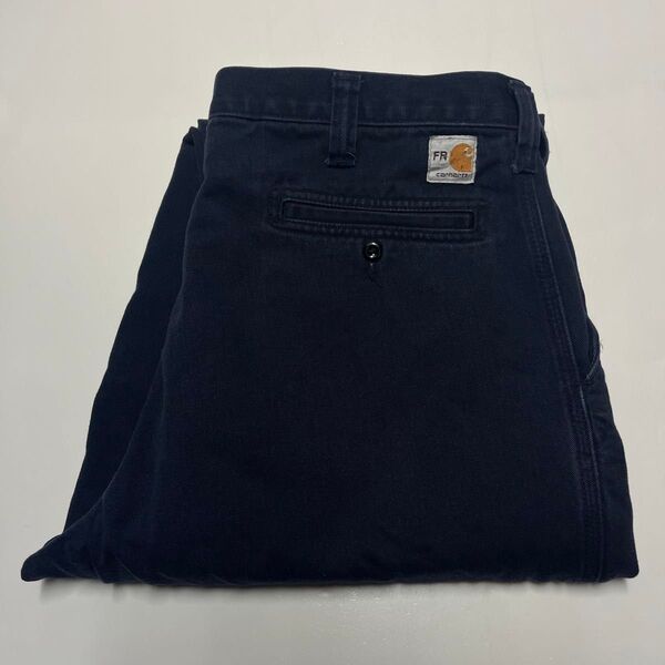 Carhartt FR カーハート 371-20 ワークパンツ ネイビー W38 L28