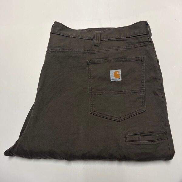 Carhartt カーハート 102517 909 RELAXED FIT CANVAS ストレッチワークパンツ W50 L32