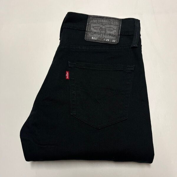 Levi’s リーバイス 511 スリムストレート ストレッチジーンズ ブラック 04511-2304 W29 L32