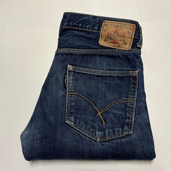HOLLYWOOD RANCH MARKET ハリウッドランチマーケット デニムパンツ ジーンズ W32 L33 日本製
