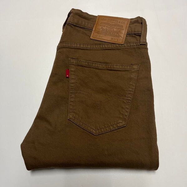 Levi’s リーバイス 511 スリムフィットストレッチジーンズ デニムパンツ ブラウン 04511-5473 W31 L32