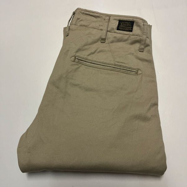 EDWIN エドウィン K0504 ルーズストレートチノパンツ ベージュ S