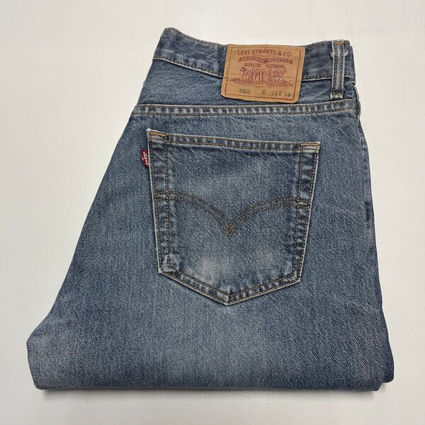 Levi’s リーバイス 502 ストレートジーンズ デニムパンツ W34 L34