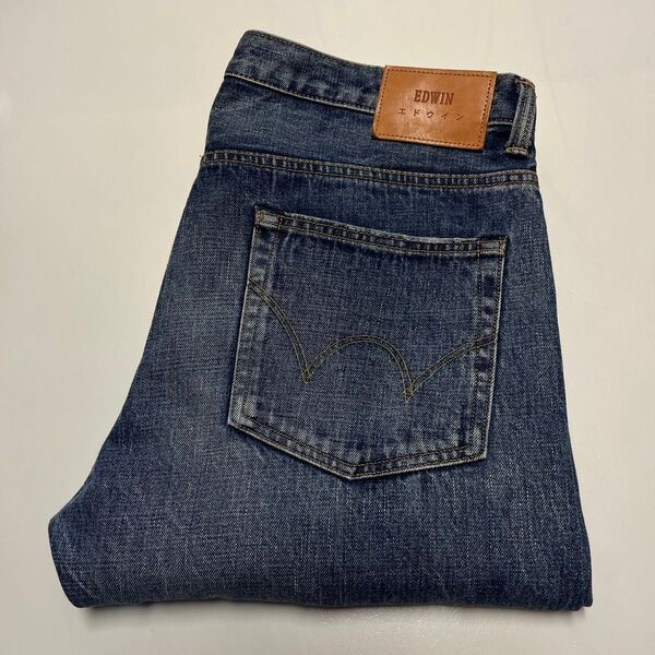 EDWIN エドウィン ED33M セルビッチジーンズ デニムパンツ W34 L32 日本製