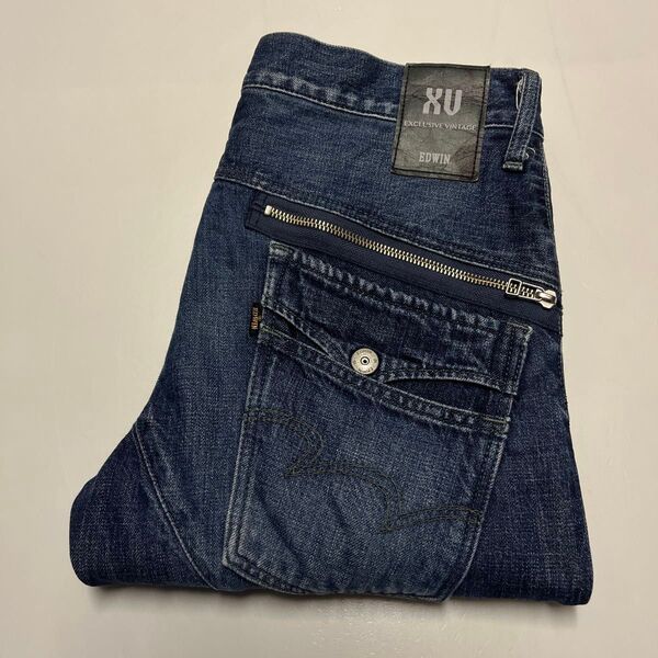 EDWIN エドウィン KS0040 タイトクロップドジーンズ デニムパンツ W30