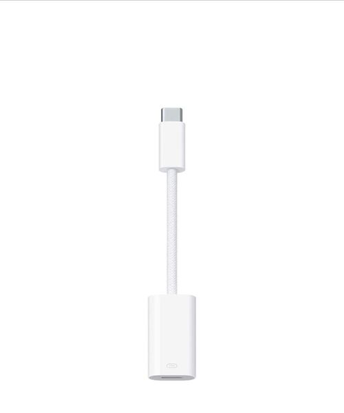展示品 アップル Apple USB-C - Lightningアダプタ [MUQX3FE/A