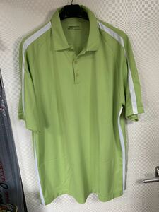  Nike Golf короткий рукав dry рубашка-поло X X L прекрасный товар 