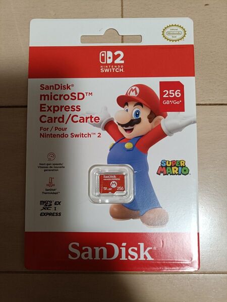 ★未開封新品★ SanDisk microSD Express Card 256GB Nintendo Switch2