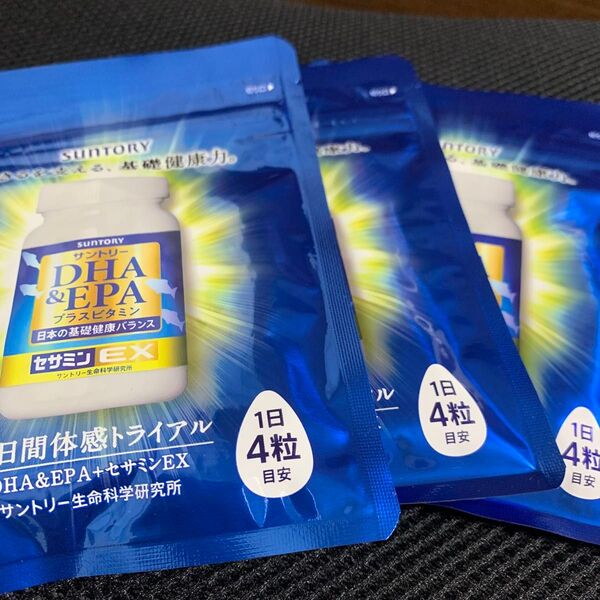 サントリー DHA EPA セサミンEX SUNTORY 3袋