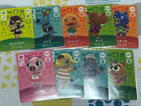 ② どうぶつの森 amiiboカード アミーボカード あつまれどうぶつの森 どう森 amiibo リチャード ためこ