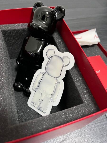 Baccarat BE@RBRICK バカラ ベアブリック フィギュア ブラック